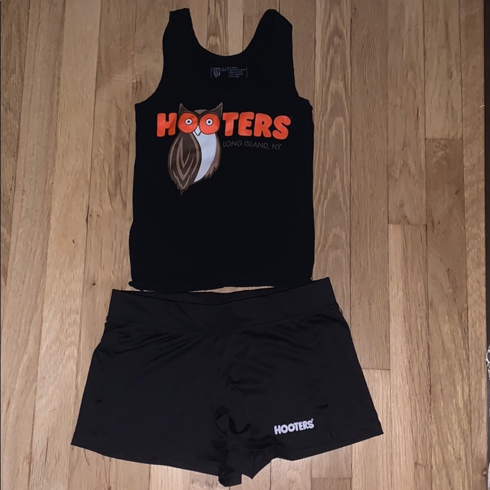 Hooters black uniform outfit